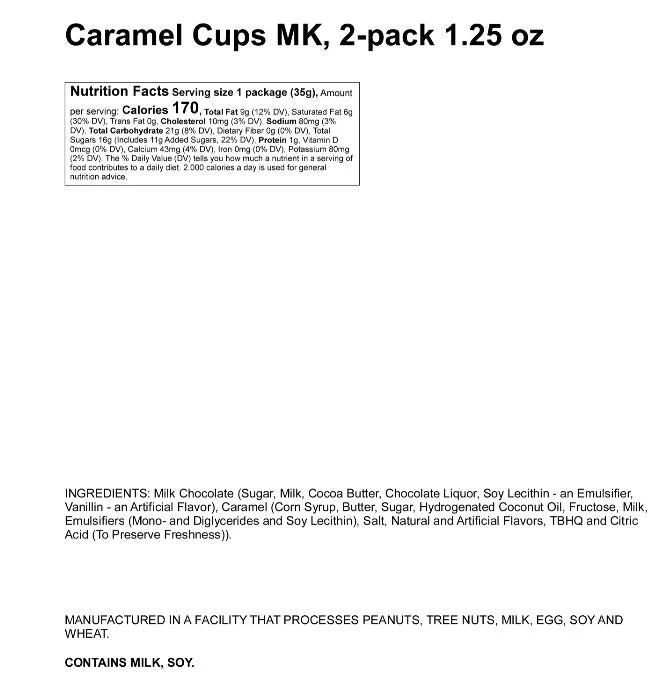 Caramel Cups 2/Bag 1.25 oz - Image 2