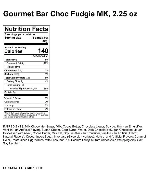 Gourmet Chocolate Fudgie Bar - Image 2