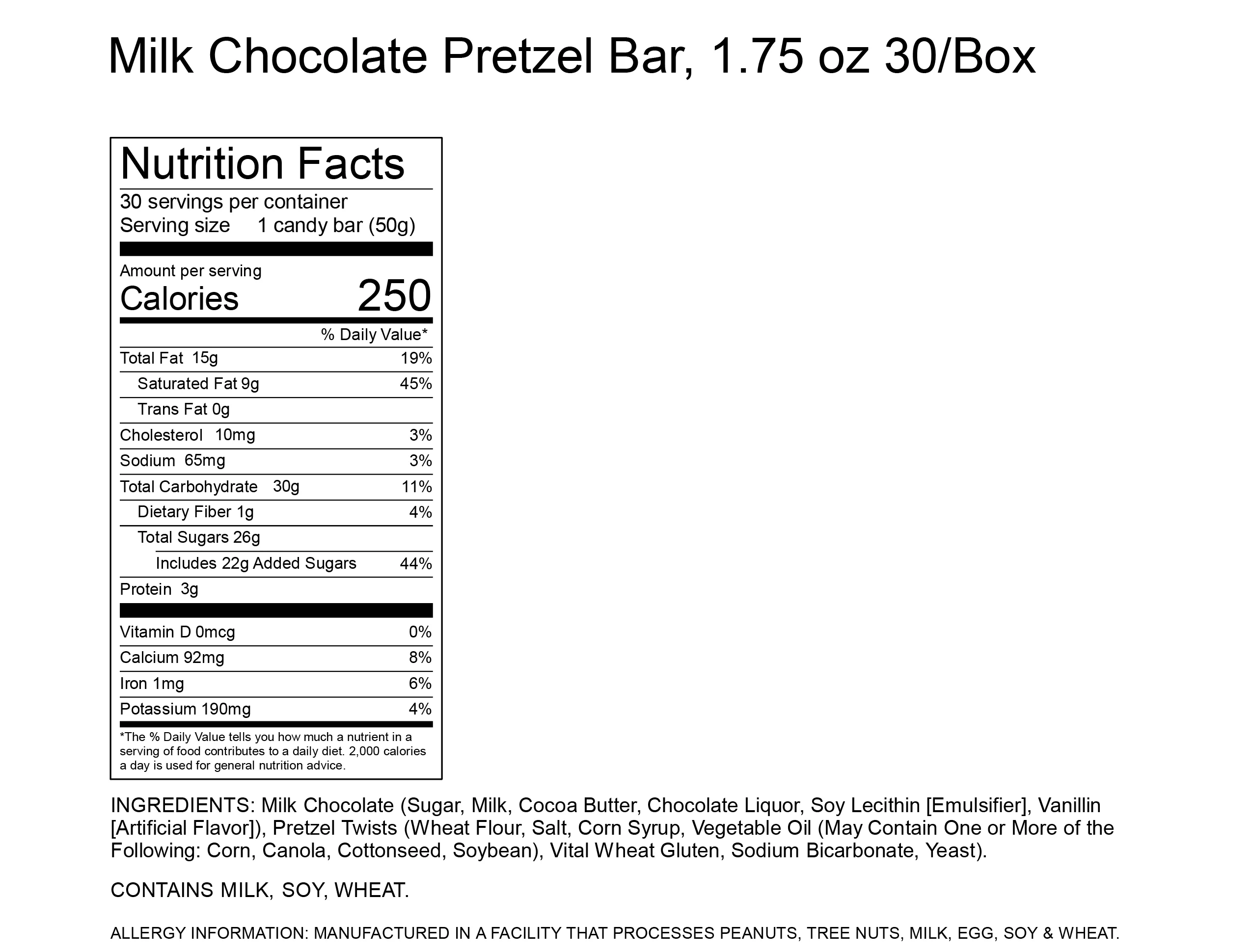 Milk Pretzel Crunch 30 box - Image 2